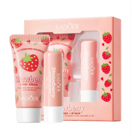 Strawberry Hand Crem+Lip Balm [SADOER]