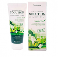 Natural Perfect Solution Cleansing Foam Green Tea [Deoproce]