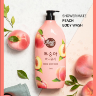 Natural Peach Body Wash 1200 ml [Shower Mate]