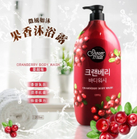 Cranberry Body Wash 1200 ml [Shower Mate]