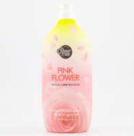 Pink Flower Perfume Rose & Cherry Blossom Body Wash 1200 ml [Shower Mate]