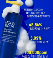 Blue Biotin Scalp Capsule Shampoo [Moda Moda]
