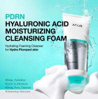 PDRN Hyaluronic Acid Moisturizing Cleansing Foam [Anua]