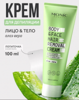 Body&Face Hair Removal Cream Aloe Vera [Monic Beauty]