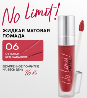 No Limit Matte Long Lasting Liquid Lipstick 06 Red Paradoxe [Monic Beauty]
