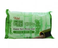 Bamboo Salts Peeling Soap [Rose]