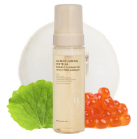 Salmon Caring Centella Bubble Cleanser 200 ml [Heve Blue]