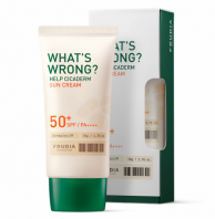 What's Wrong Help Cicaderm Sun Cream SPF50/PA++++ [FRUDIA]