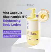 Vita Capsule Niacinamide 5 Percent Brightening Body Lotion 300 ml [BAREN]