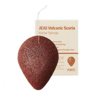 Jeju Volcanic Scoria Konjac Sponge [Purito]