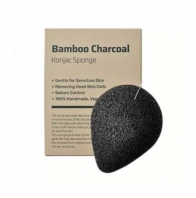 Bamboo Charcoal Konjac Sponge [Purito]