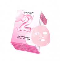 Rose PDRN Collagen Plumping Sheet Mask [Numbuzin]
