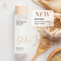 Rice PDRN Galactomy Glow Milky Toner 140 ml [Dabo]