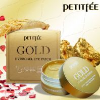 Gold Hydrogel Eye Patch +5 Golden Complex [PetitFee]